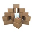 thumbnail image 1 of uBoxes 1 Room Basic Moving Kit, 18 Boxes, 24 feet Bubble, 3 lbs Paper and 110 yards Tape, 1 of 4