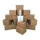 Photo 1 of uBoxes Basic Moving Boxes Kit #1 + Supplies 18 Moving Boxes, Bubble, &amp; Tape