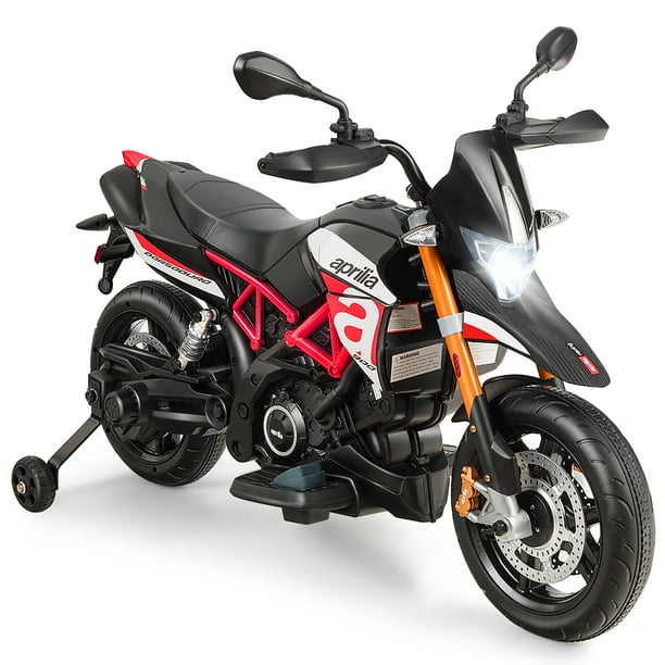 Costway moto électrique pour enfants, véhicule électrique 6 v à 3