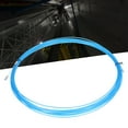 thumbnail image 1 of Herwey Stranded Rope,Industrial Supplies,Stainless Steel Wire Rope Blue Plastic‑Covered 20m/65.6ft For Elevator Lifting Traction, 1 of 8