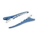 thumbnail image 4 of 6 piezas de peluquería, pinza para seccionar, pinzas para el cabello, pinzas Azul Sunnimix Peluquerías de salón, 4 of 6