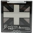 thumbnail image 2 of Rimmel Glam'Eyes HD Quad Eye Shadow - True Union Jack 008, 2 of 8