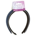 thumbnail image 2 of Goody Fabric Covered Headbands for All Hair Types, Neutral Tones, Comfort Fit, 3 Ct, 2 of 5