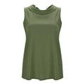 thumbnail image 2 of KBZDBZC Summer Tops for Women 2024 Women's Lace Collision Color Long Sleeve Big Drop Collar Loose Draw Pleated Two Piece Tops Blouses Women Womens T Shirt Womens Tee Shirt (Green,XL), 2 of 6
