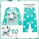 thumbnail image 2 of Conjunto de pijama de dibujos animados para niños, ropa de casa, pantalones de manga larga, cuello redondo, cómodo, Kawaii, regalo para niños, Kuromi Pochacco Hellokittys, 2 of 5