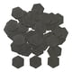 thumbnail image 5 of Mini ladrillos de arcilla a escala 1/16, maqueta para bricolaje, diorama, paisaje de jardín, decoración de maquetas 40 piezas hexágono gris, 5 of 6