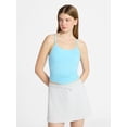 thumbnail image 2 of No Boundaries Cropped Cami Top with Shelf Bra, Women's XXS-XXL, 2 of 5