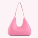 thumbnail image 4 of Monedero de axila para mujer, bolso de mano elegante de cuero PU, bolso de media luna de Color sólido para mujer, 4 of 4