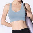 thumbnail image 4 of WCJM Women's Polyester,Spandex Pink nylon underwear Women's Summer Thin Up Bra Without Ring Seamless Comfortable Thin Small Chest Sleeping Sexy Bra, 4 of 4