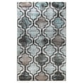 thumbnail image 2 of Superior Viking Trellis Indoor Large Area Rug, 4' x 6', Turquoise, 2 of 7