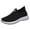 Black, variant on Sneakers for Women Knit Mesh Lightweight Orthopedic Shoes Casual Antislip Soft Sole Slip on Walking Shoes Breathable Daily Workout Athletic Shoes Green Size 9