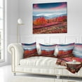 thumbnail image 2 of Designart Autumn in the Carpathian Mountains - Landscape Printed Throw Pillow - 16x16, 2 of 4