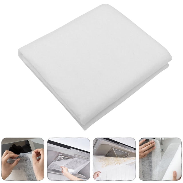 KONTONTY 2 Pack Range Hood Paper Filters Oil Absorbing Paper For Cooking Anti-Oil Filters Enhance Kitchen Air Suitable