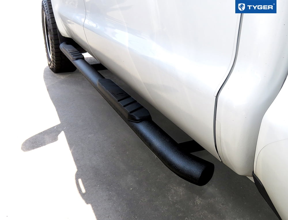 Tyger Auto 3.5" Rider Running Boards Compatible with 2007-2021 Toyota Tundra | CrewMax | TG-SS2T35188 | Side Step Rail Nerf Bars