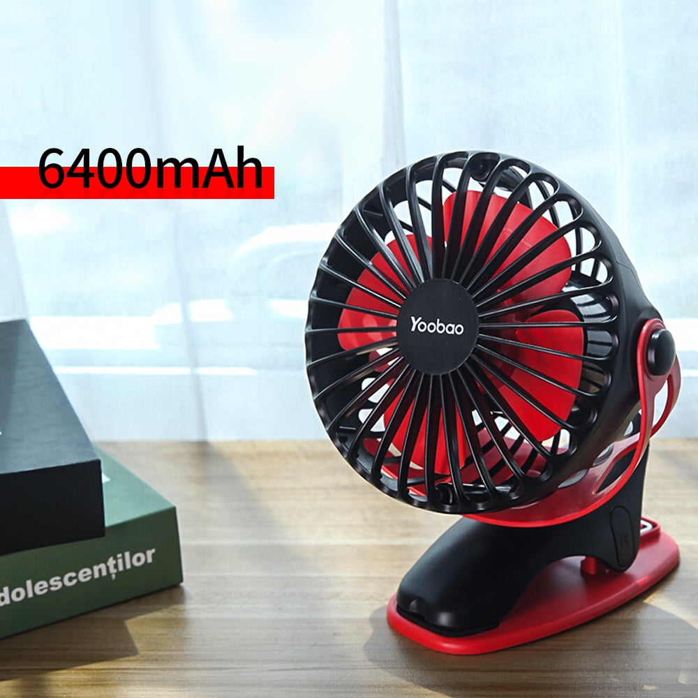 Yoobao YF04 USB Fan Rechargeable Handheld Mini Fan Clip Desktop 4