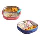 thumbnail image 5 of Lonchera de acero inoxidable portátil para salir vajilla contenedor de alimentos de picnic, 5 of 11