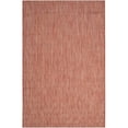thumbnail image 2 of Safavieh Courtyard Collection Square Area Rug, Red and Beige, 6'7' x 6'7', Indoor/Outdoor, 1 Count, 2 of 7