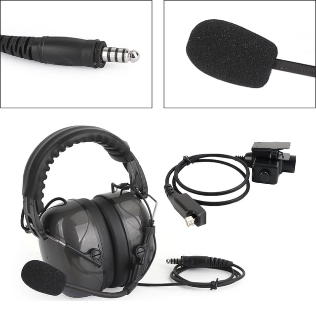 Casque Ajustable 7.1-C5 à Réduction de Bruit pour Sepura STP8000 STP8030 STP8035