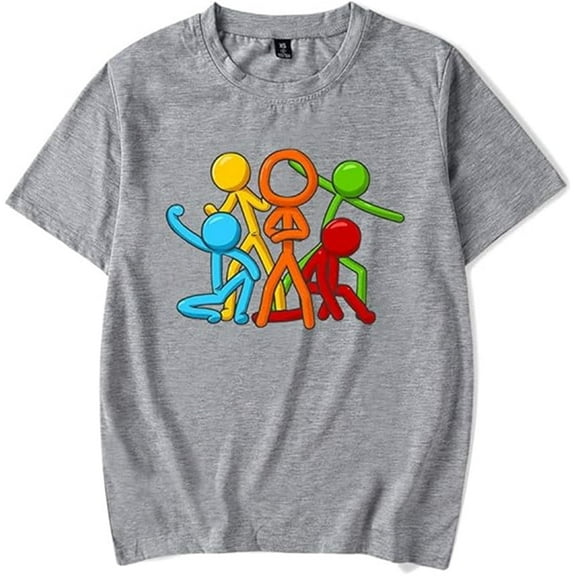 Alan Becker Merch T-shirt Fashion Cute Short Sleeve Men And Women Casual Harajuku Wear