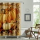 thumbnail image 5 of Cortinas de ducha otoñales para el baño: calabazas otoñales, granja, Acción de Gracias, Halloween. Cortina de ducha de tela con ganchos., 5 of 6