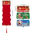 thumbnail image 2 of Christmas Money Holder with 6 Slots Xmas Gift Card Holder, Christmas Cash Gifts Surprise C-ash Envelope, Jolly Santa Claus Money Holder for Christmas Holiday Birthday Cash Gift Card Supplies, 2 of 4