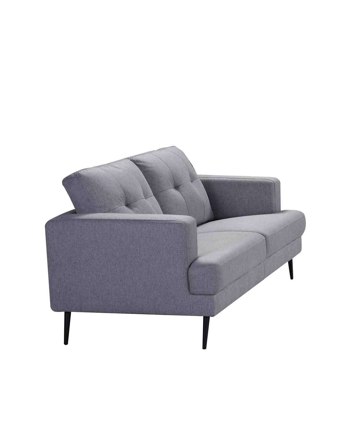 Topline Home Furnishings 3-piece Grey Upholstery Set: Sofa, Loveseat, & Chair