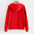 thumbnail image 5 of YM Valentines Sweatshirt for Women Heart Hoodies Valentine's Day Drawstring Long Sleeve Sweatshirts Cute Holiday Pullover Tops with Pockets Valentines Day Shirts Women, 5 of 5