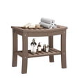 thumbnail image 2 of Banc de Douche Robuste Yiwa, Tabouret de Salle de Bain Imperméable en HDPE de 20,6 Pouces avec Rangement, Capacité de Charge de 400 lb, 2 of 7