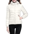 thumbnail image 2 of Lightweight Womens Hooded Down Jacket - Packable Puffer CoatH-pinkSmall, 2 of 4