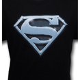 thumbnail image 2 of Superman Steel Symbol Black T-Shirt-Men's Medium, 2 of 2
