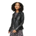 thumbnail image 1 of Dorothy Perkins Blouson Biker Long en Similicuir pour Femmes, 1 of 5