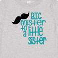 thumbnail image 4 of Inktastic Big Mister to a Little Sister Boys Baby T-Shirt, 4 of 5