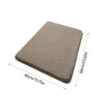 thumbnail image 6 of DcGZvy Bathroom Rugs Comfy Boho Rug Toilet Rug Soft Plush Entryway Rug Non Slip Rug for Bedroom Indoor Washable Fluffy Rug Laundry Room Rug Fall Savings, 6 of 6