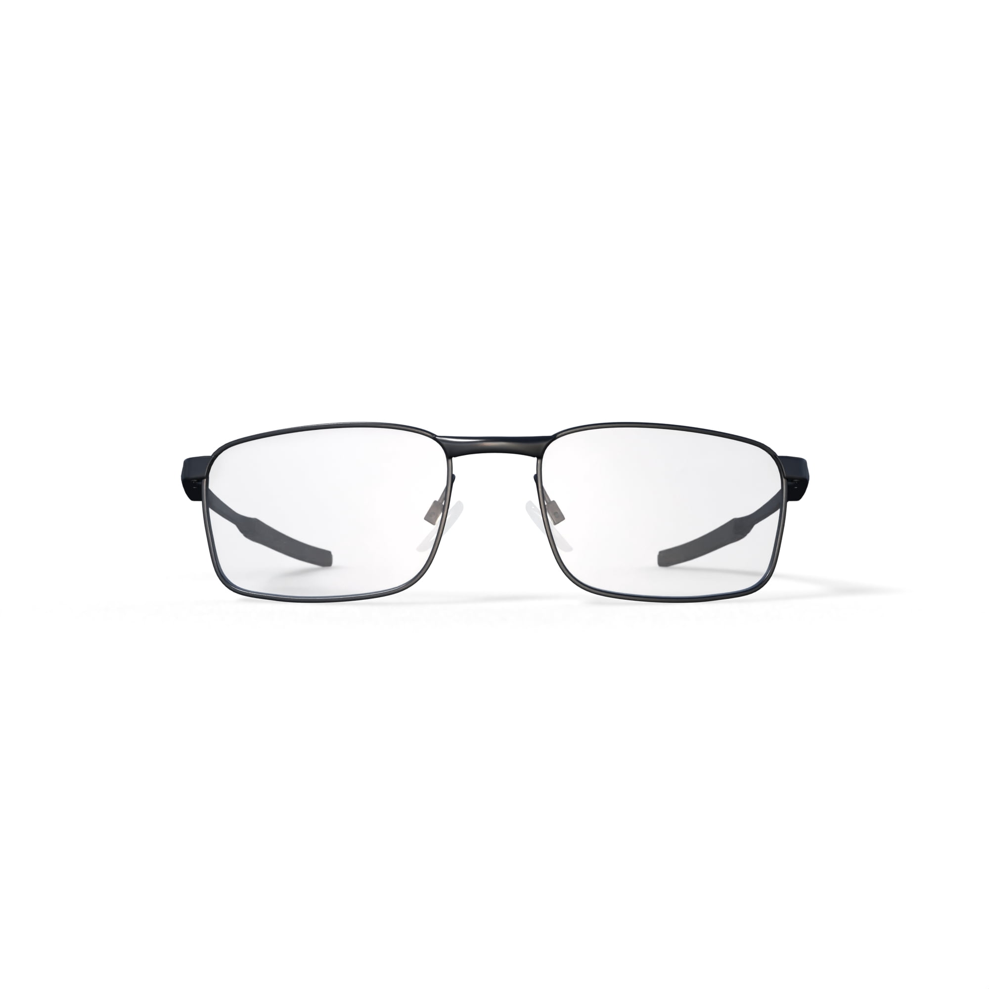 Oakley Unisex Size 57 Rectangular Fuller Optical Glasses, Satin Black/Demo Lens