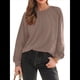 thumbnail image 1 of Camisas de Larga para Mujer, Blusas de Encaje, Ropa Informal de Negocios, Moda de Otoño, Blusas Tejidas Y2k Caqui XL, 1 of 8