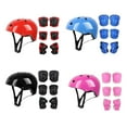 thumbnail image 5 of Kids Helmet & Knee Pad Set - Adjustable Elbow & Wrist Guards for Bike, Skateboard, Scooter - 5-12yrs - 7-in-1 - 4 Colors, 5 of 5