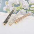 thumbnail image 5 of Unique Bargains 1 Pc Hair Clip Rhinestone Hair Clips Silver Tone White, 5 of 5