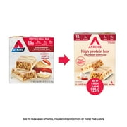 Atkins High Protein Bars, Strawberry Shortcake Flavored, 15g of Protein, 4 Count