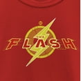 thumbnail image 2 of Girl's The Flash Animated Logo  Graphic Tee Red X Large, 2 of 5