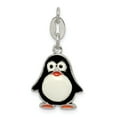 thumbnail image 1 of Sterling Silver Enamel Penguin Pendant, 1 of 3