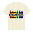 thumbnail image 4 of LUOGENLI T-Shirt pour Filles Enfants Mode Décontractée Imprimé Col Rond Manches Courtes T-Shirt Ample Ensemble Maxi Tops Fluide Beige 6-7 Ans, 4 of 4