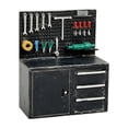 thumbnail image 2 of Milaget 1/64 Garage Tool Rack Diorama Decoration Authentic Display Ornament Novelty Tool black old, 2 of 9