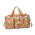 thumbnail image 3 of Bolsa de ballet para niñas, contenedor de almacenamiento, gran capacidad, portátil, impermeable, bolsa de viaje para pasar la noche, bolso de gimnasio Amarillo, 3 of 8