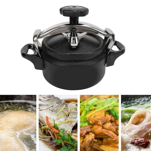 Aluminum Pressure Cooker, Explosion Proof Commercial Use Large Canning Pot with Lid for Home, 1.5L, 2L, 3L, Easy to Clean Any Stove Top Pressure Canner, Pots and Pans Can Cooker