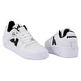 thumbnail image 3 of Tenis escolares Unisex KUALI SHOES Piel Casual blanco/negro TALLA 25 CM, 3 of 4