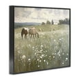 thumbnail image 4 of Stupell Industries Horses in Pasture Landscape Painting Black Framed Art Print Wall Art, 30 x 24, 4 of 10