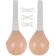 thumbnail image 1 of CHAO Sujetador invisible con adhesivo de silicona, sujetador push up con realce oculto para mujer DDD, 1 of 5