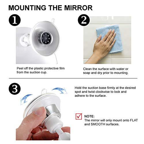 TAILI Shower Mirror Fogless with Razor Holder for Shaving and Corner Shower  Caddy, NO-Drilling & Removable Large Fogless Mirror for Shower,  Shatterproof, Waterproof - Men and Women - Yahoo Shopping