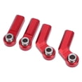 thumbnail image 1 of Juntas De Bola, 4pcs Juntas De Metal M4 Hilo De 7.0 Mm CW Barra De Enlace Cabeza De Bolas 2 Codo 2 Rectas Para 1/10 RC CAR, 1 of 7