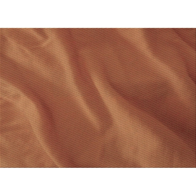 Ahgly Company Tapis d'Intérieur Rectangulaire Transitionnel Orange Lavable à la Machine, 4 Pieds x 6 Pieds